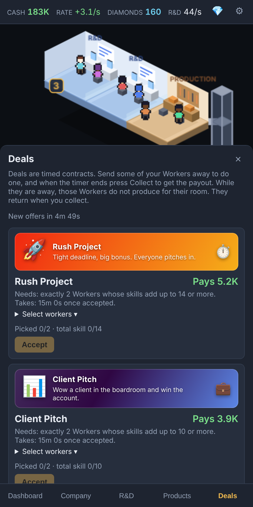 Timed Deals for your team